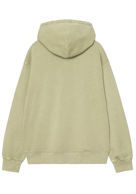 hooded nelson sweatshirt man green CARHARTT WIP | I0299633IE.GD